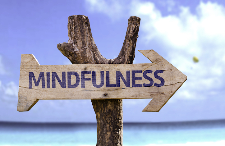 mindfulness-sign-on-beach